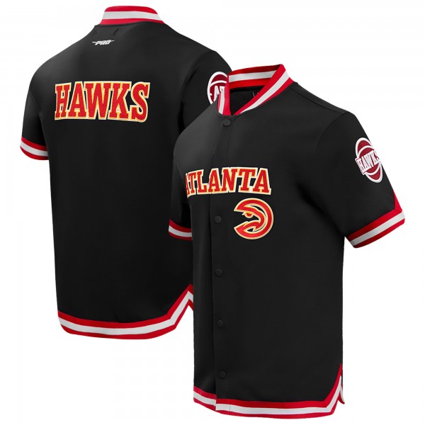 Рубашка с коротким рукавом Atlanta Hawks Pro Standard Classic - Black