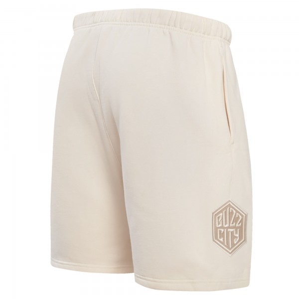 Charlotte Hornets Pro Standard Neutral Shorts - Cream