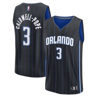 Подростковая Orlando Magic Kentavious Caldwell-Pope Fanatics Black Fast Break Replica Player Jersey - Icon Edition