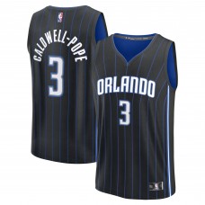 Подростковая Orlando Magic Kentavious Caldwell-Pope Fanatics Black Fast Break Replica Player Jersey - Icon Edition