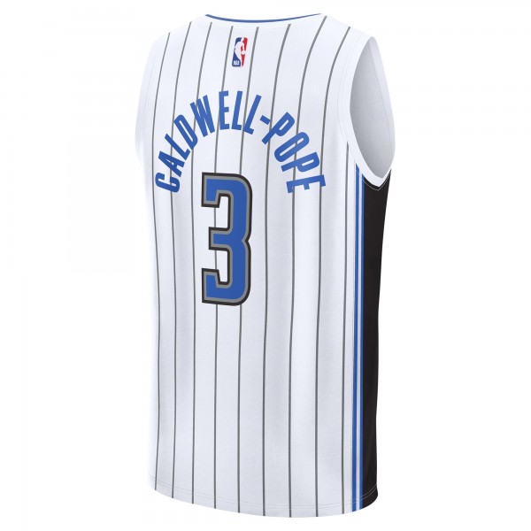Подростковая Orlando Magic Kentavious Caldwell-Pope Fanatics White Fast Break Replica Player Jersey - Association Edition