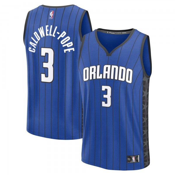 Джерси Orlando Magic Kentavious Caldwell-Pope Fanatics Blue Fast Break Replica Player - Statement Edition