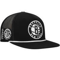 Бейсболка Brooklyn Nets Mitchell & Ness Black Roper Trucker