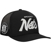 Бейсболка Brooklyn Nets Mitchell & Ness Script Trucker - Black