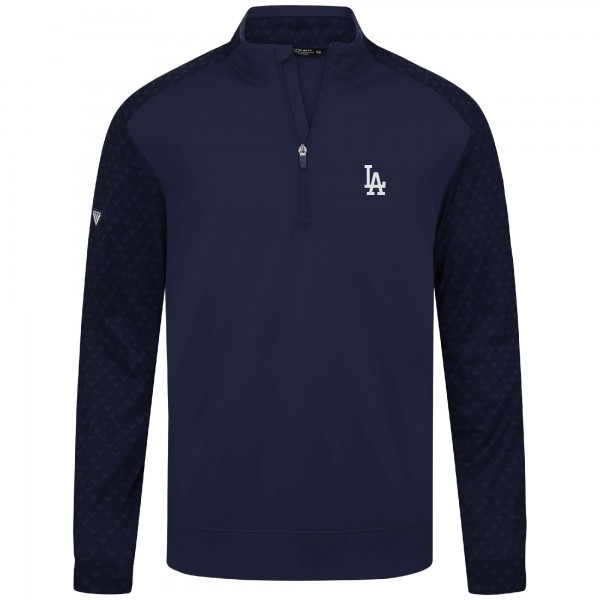 Los Angeles Dodgers Levelwear Navy Aztec Insignia 2.0 Quarter-Zip Pullover Top