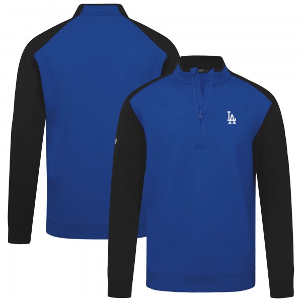 Los Angeles Dodgers Levelwear Royal Insignia 2.0 Quarter-Zip Pullover Top