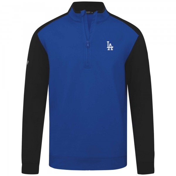 Los Angeles Dodgers Levelwear Royal Insignia 2.0 Quarter-Zip Pullover Top