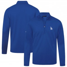 Los Angeles Dodgers Levelwear Royal Heron Insignia 2.0 Quarter-Zip Jacket