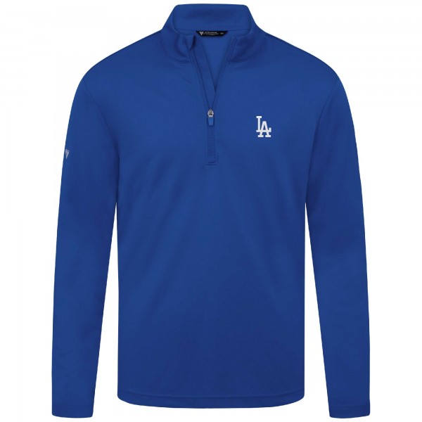 Los Angeles Dodgers Levelwear Royal Heron Insignia 2.0 Quarter-Zip Jacket