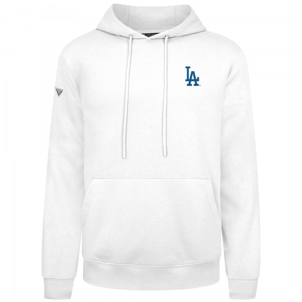 Los Angeles Dodgers Levelwear White Podium Primary Pullover Hoodie