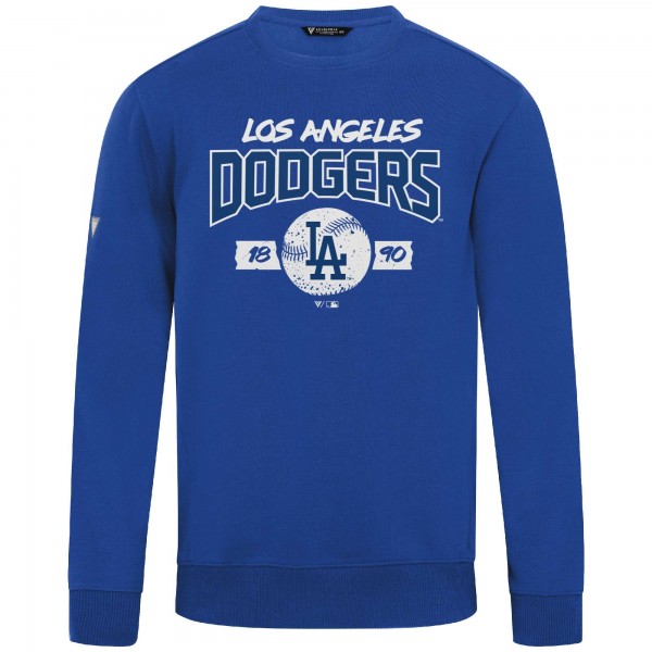 Los Angeles Dodgers Levelwear Royal Punch Out Pullover Sweatshirt