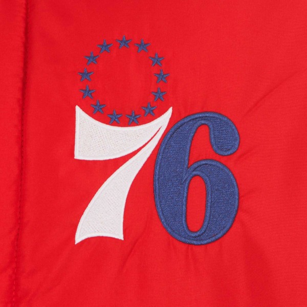 Philadelphia 76ers JH Design Royal Reversible Wool Full-Zip Jacket