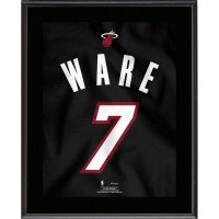 Kelel Ware Miami Heat Authentic 10.5 x 13 Jersey Number Sublimated Player Plaque