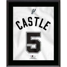 Stephon Castle San Antonio Spurs Fanatics Authentic 10.5 x 13 Jersey Number Sublimated Plaque