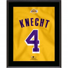 Dalton Knecht Los Angeles Lakers Fanatics Authentic 10.5 x 13 Jersey Number Sublimated Player Plaque
