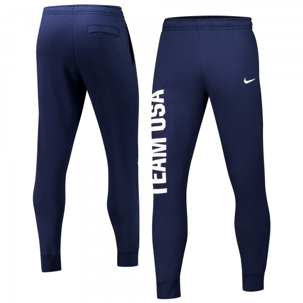 Team USA Nike Club Fleece Pants - Navy