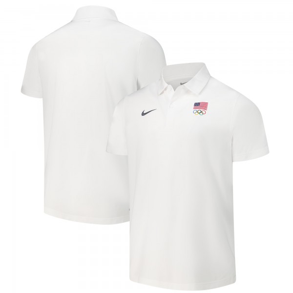 Поло Team USA Nike Woven Performance - White