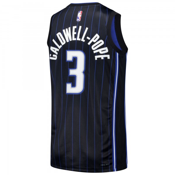 Джерси Unisex Orlando Magic Kentavious Caldwell-Pope Nike Black 2024 Offseason Addition Nike Swingman