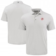 New York Yankees Cutter & Buck White Coastline Epic Comfort Eco Recycled Polo