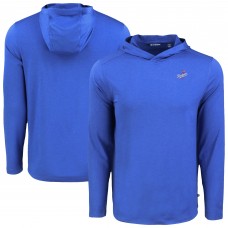Los Angeles Dodgers Cutter & Buck Royal Coastline Epic Comfort Recycled Eco Hoodie Long Sleeve T-Shirt