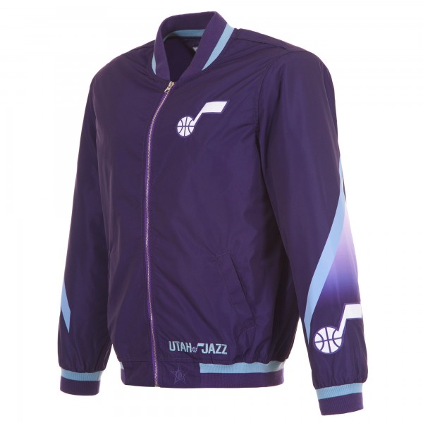 Бомбер Utah Jazz JH Design 2024/25 City Edition Nylon - Purple