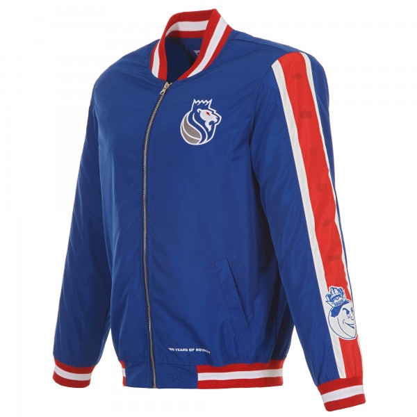 Бомбер Sacramento Kings JH Design 2024/25 City Edition Nylon - Blue