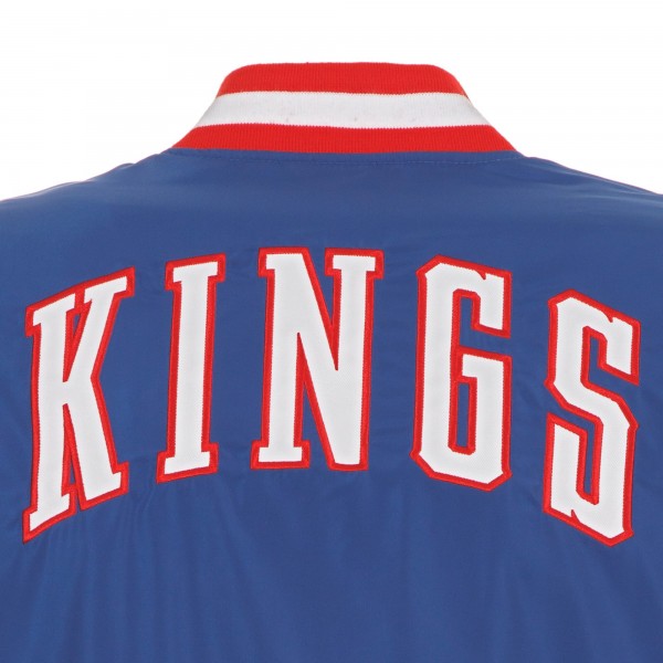 Бомбер Sacramento Kings JH Design 2024/25 City Edition Nylon - Blue