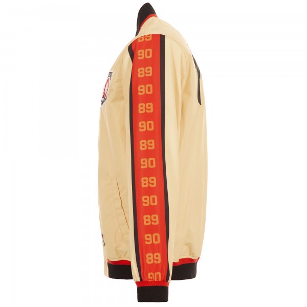 Бомбер Detroit Pistons JH Design 2024/25 City Edition Nylon - Tan