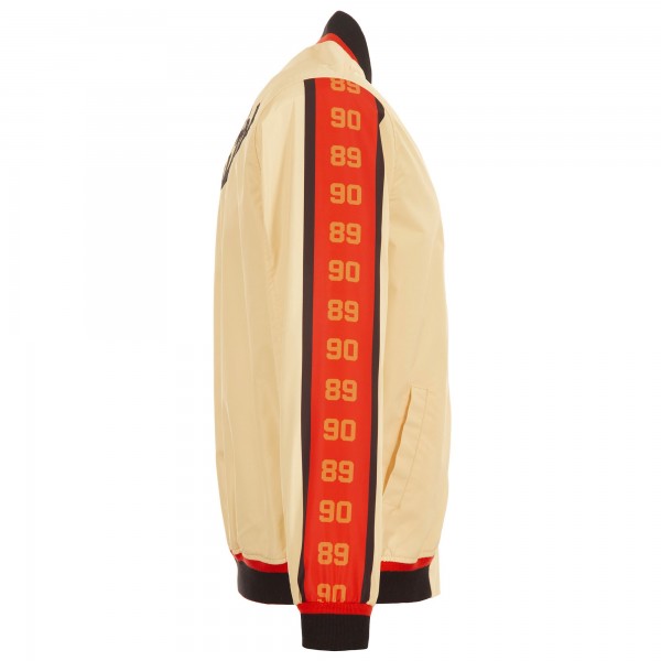 Бомбер Detroit Pistons JH Design 2024/25 City Edition Nylon - Tan