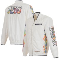 Бомбер Denver Nuggets JH Design 2024/25 City Edition Nylon - White