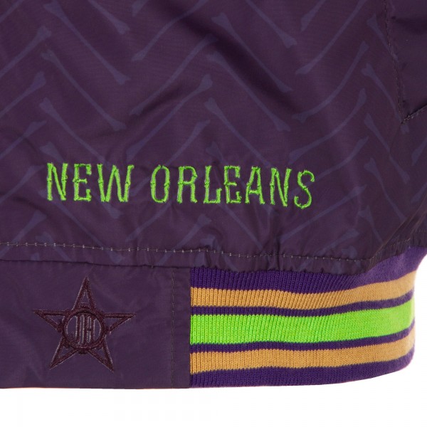 Бомбер New Orleans Pelicans JH Design 2024/25 City Edition Nylon - Purple