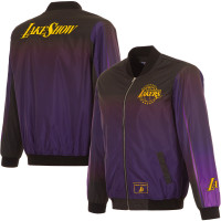 Бомбер Los Angeles Lakers JH Design 2024/25 City Edition Nylon - Black