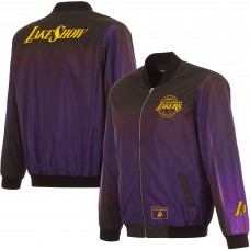 Бомбер Los Angeles Lakers JH Design 2024/25 City Edition Nylon - Black