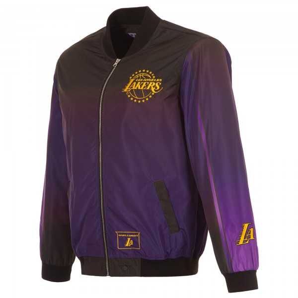 Бомбер Los Angeles Lakers JH Design 2024/25 City Edition Nylon - Black