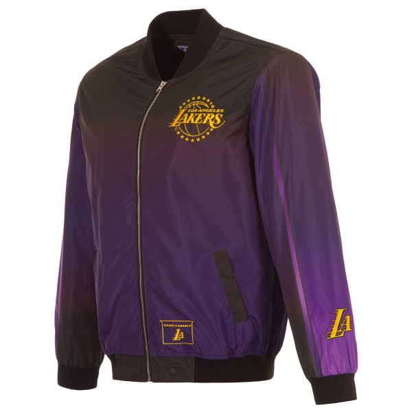 Бомбер Los Angeles Lakers JH Design 2024/25 City Edition Nylon - Black