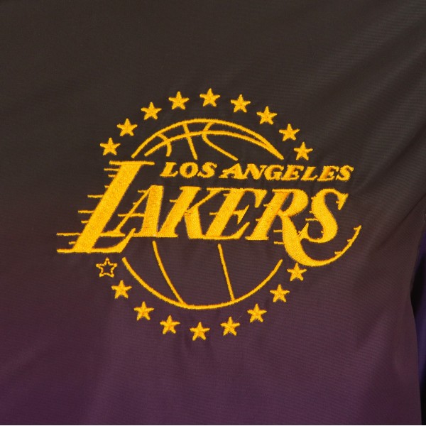 Бомбер Los Angeles Lakers JH Design 2024/25 City Edition Nylon - Black