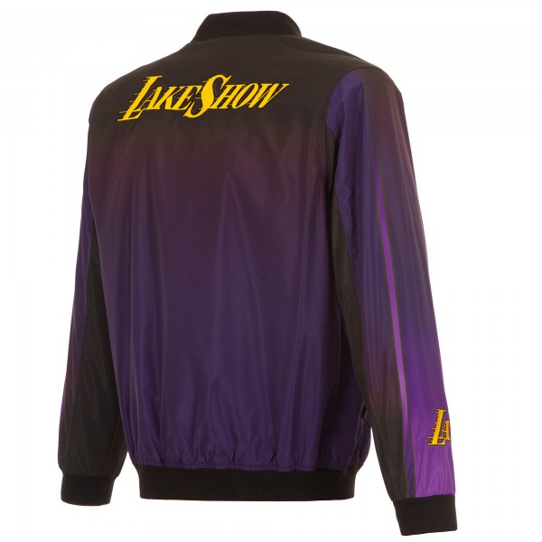 Бомбер Los Angeles Lakers JH Design 2024/25 City Edition Nylon - Black