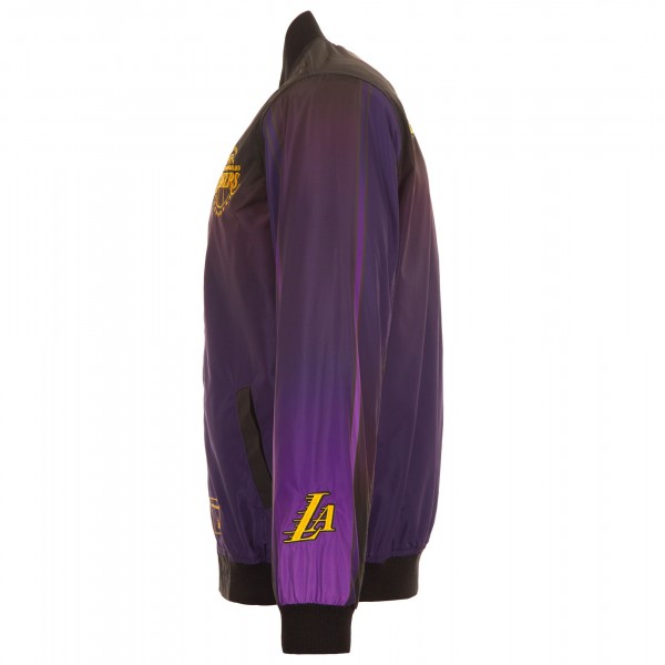 Бомбер Los Angeles Lakers JH Design 2024/25 City Edition Nylon - Black