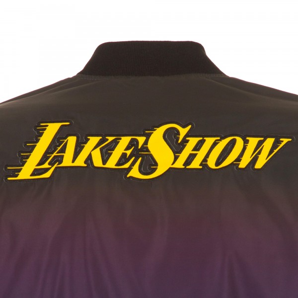 Бомбер Los Angeles Lakers JH Design 2024/25 City Edition Nylon - Black