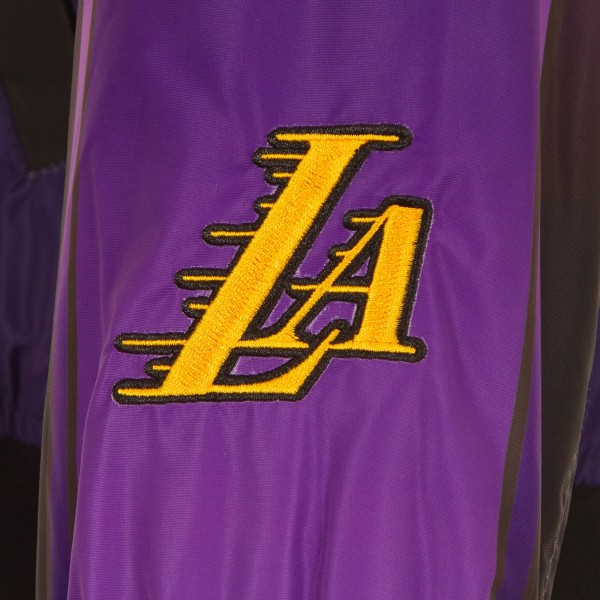Бомбер Los Angeles Lakers JH Design 2024/25 City Edition Nylon - Black