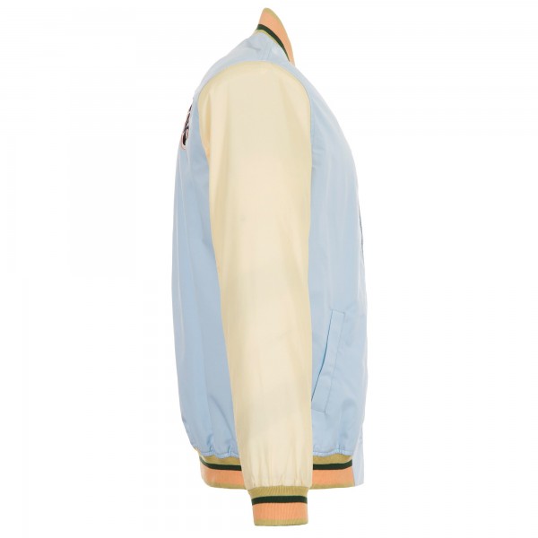Бомбер San Antonio Spurs JH Design 2024/25 City Edition Nylon - Light Blue