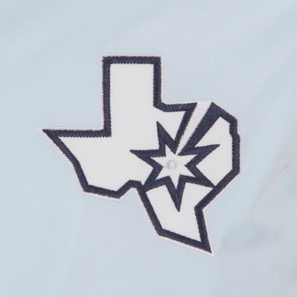 Бомбер San Antonio Spurs JH Design 2024/25 City Edition Nylon - Light Blue