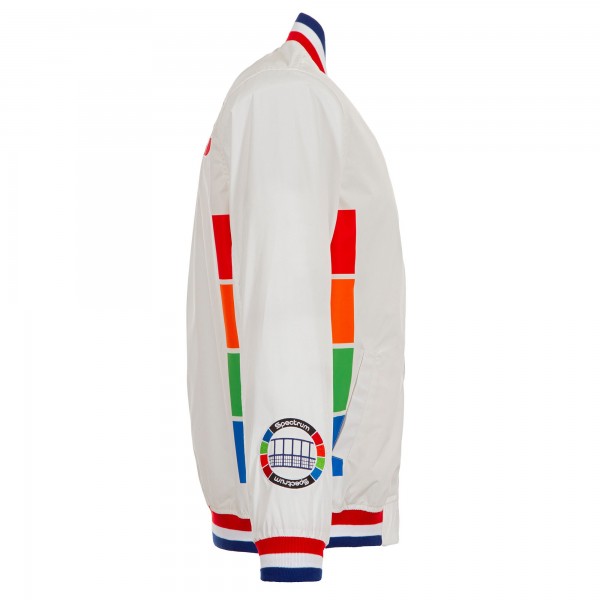 Бомбер Philadelphia 76ers JH Design 2024/25 City Edition Nylon - White
