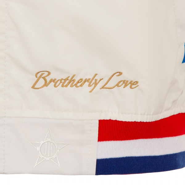 Бомбер Philadelphia 76ers JH Design 2024/25 City Edition Nylon - White