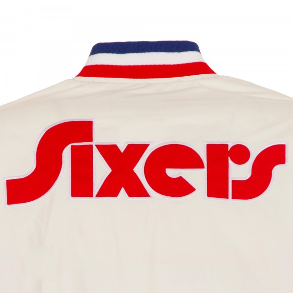 Бомбер Philadelphia 76ers JH Design 2024/25 City Edition Nylon - White