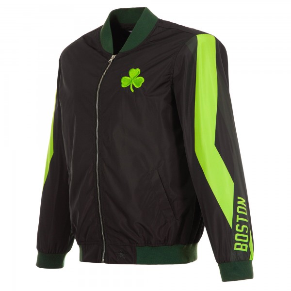 Бомбер Boston Celtics JH Design 2024/25 City Edition Nylon - Black