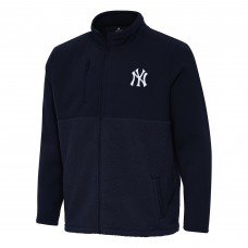 New York Yankees Antigua Navy Daily Fused Full-Zip Jacket