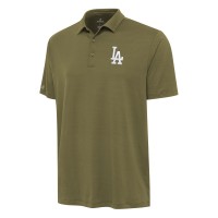 Los Angeles Dodgers Antigua Olive Reprocess Polo