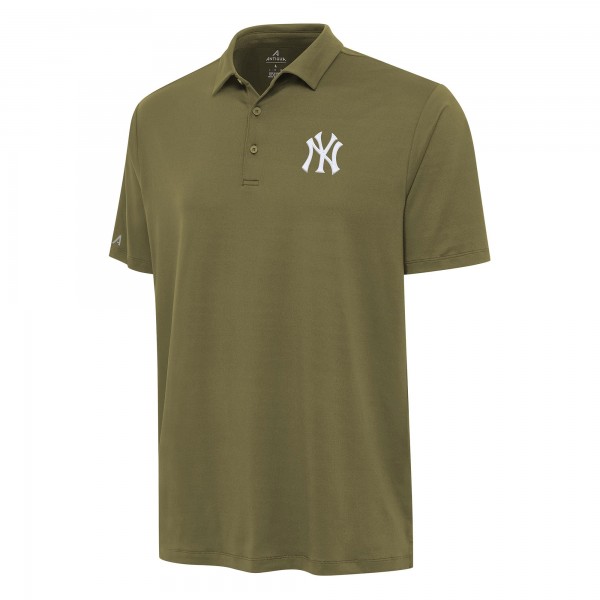 New York Yankees Antigua Olive Reprocess Polo
