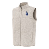 Жилетка Los Angeles Dodgers Antigua Oatmeal Fortune